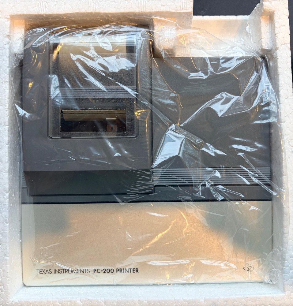 Texas Instruments PC-200 Thermal Printer Circa 1985 NIB