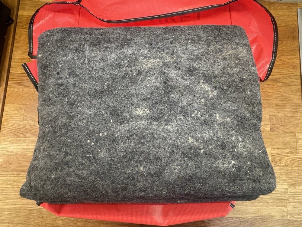 STEINER BTPCO Fire Blanket: Fire Blanket, 7 ft x 5.2 ft, Wool