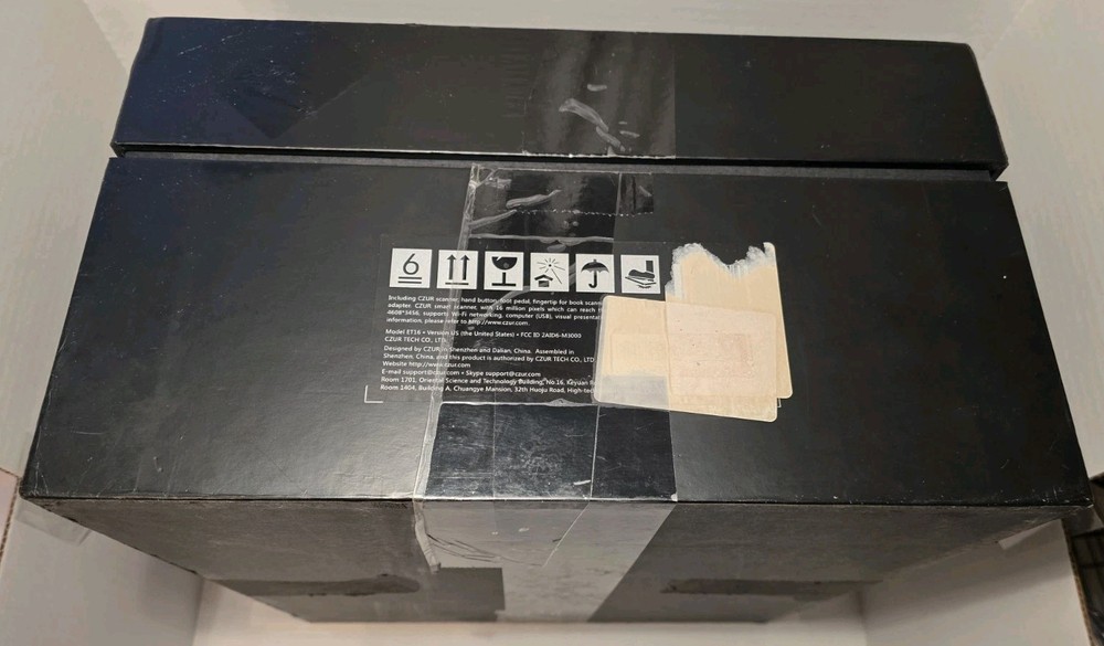 CZUR ET16 Scanner with Foot Pedal Book Reader Documents Objects