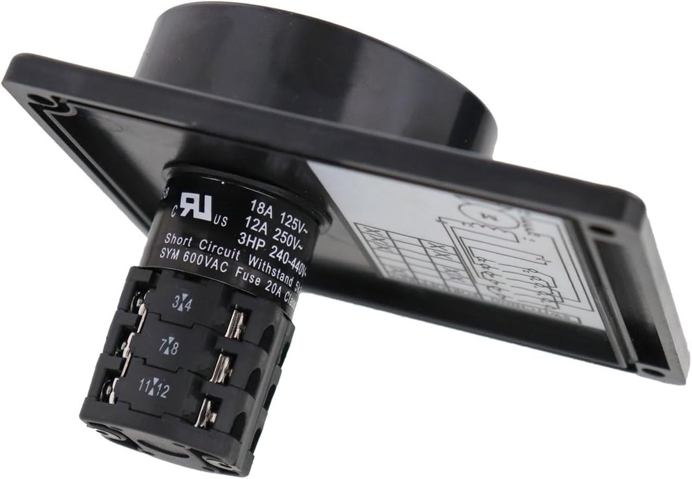 Drain Cleaning Machine Switch Assembly with Switch Box – Replacement Part