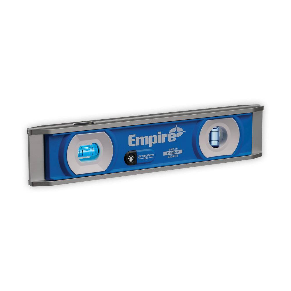 Ultraview LED 9 In. Torpedo Level