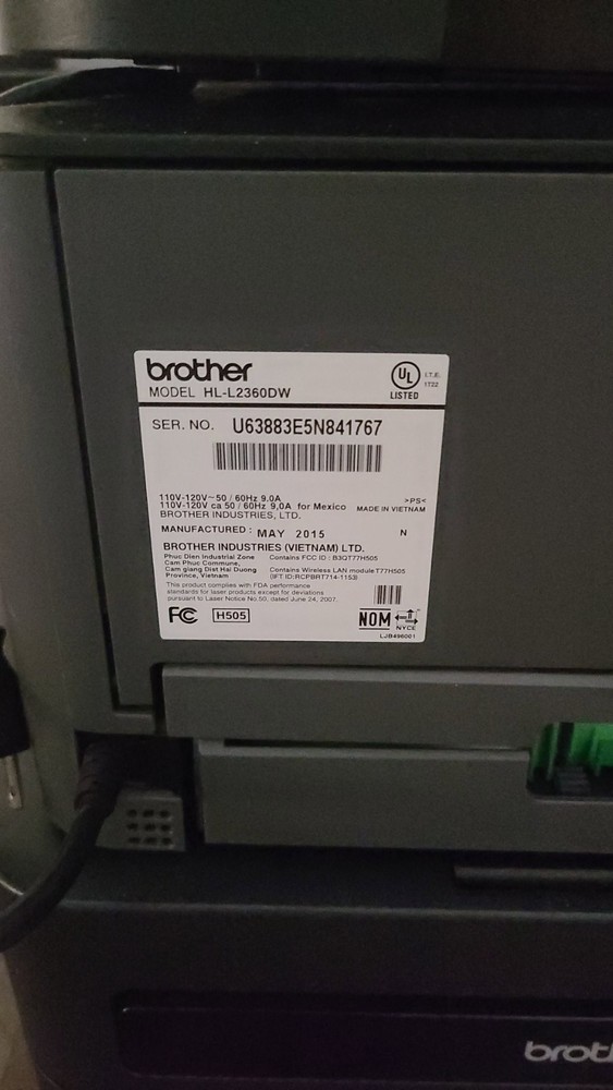 Brother HL-L2360DW Wireless Duplex Laser Printer