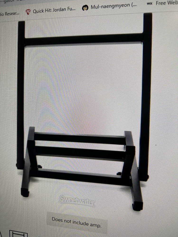 Gator Frameworks Collapsible Combo Amp Stand