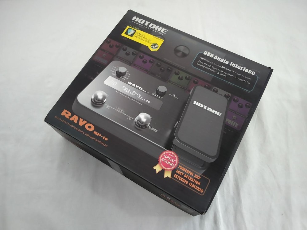 RAVO MP10 Hotone - Multi-effects processor & USB Interface