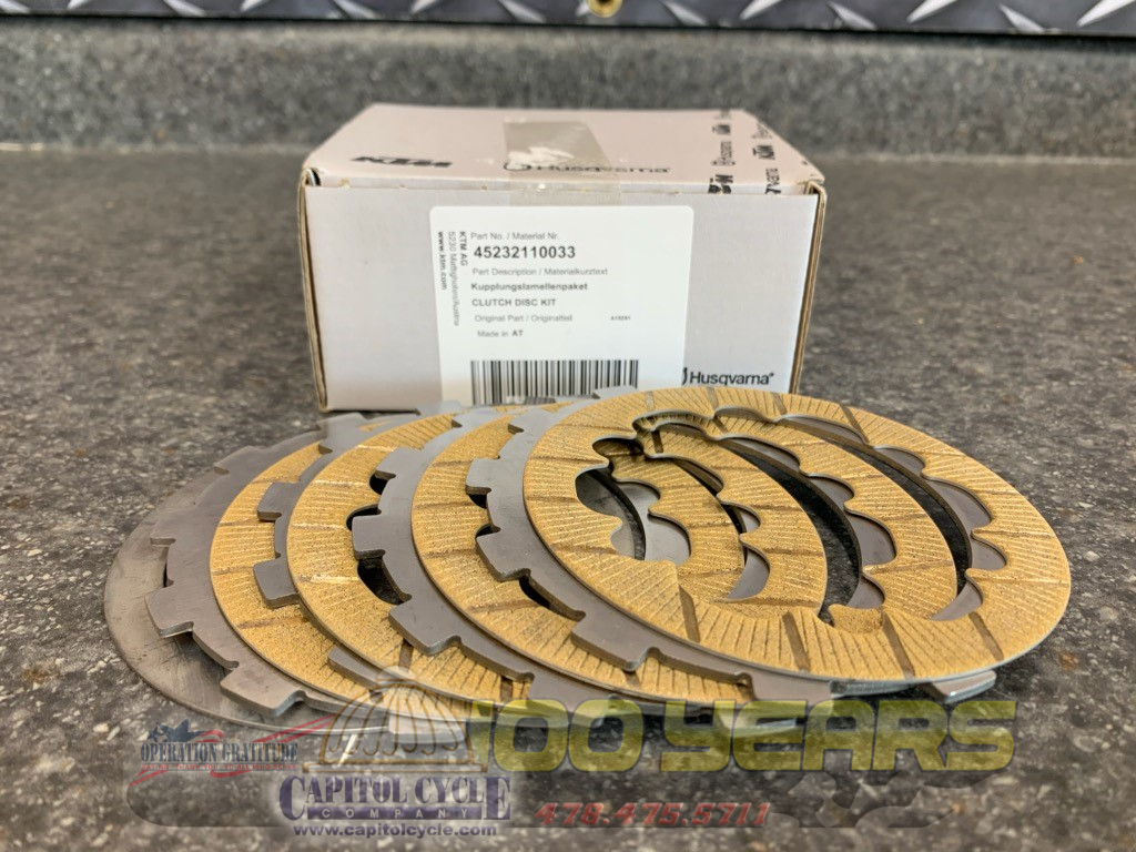 45232110033 Genuine KTM 50 SX / MINI 2013 - 2024 COMPLETE CLUTCH KIT TC50