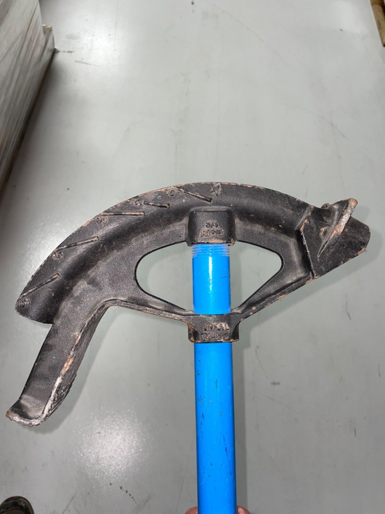 Ideal Ductile Iron Bender Head with Handle (74-003)