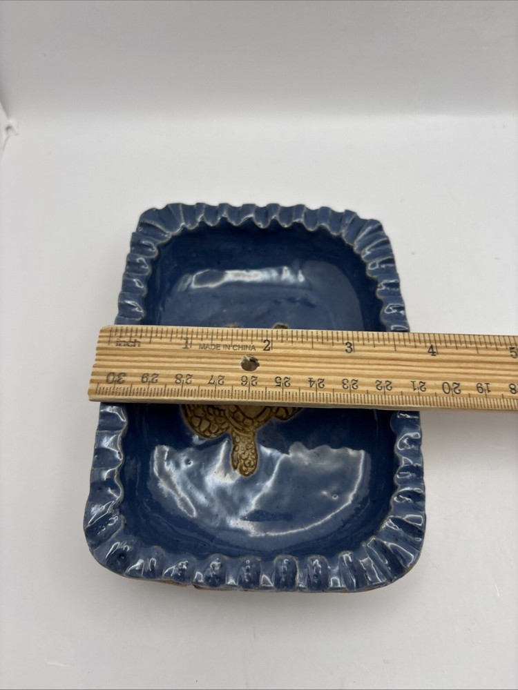 Sea Turtle Pottery Trinket Dish