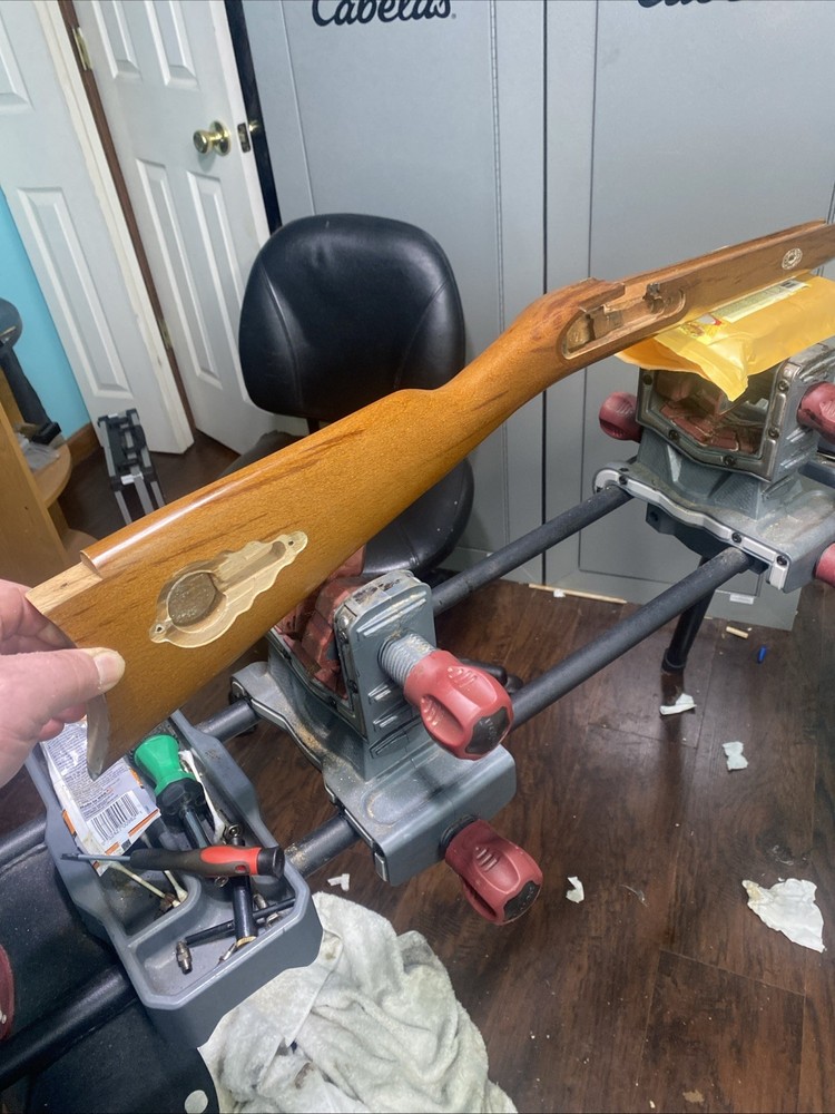 CVA Hawken Muzzleloader Stock 15/16” Barrel Channel.