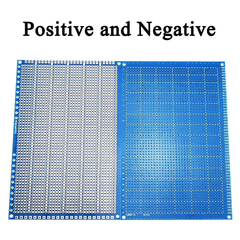 PCB Protoboard,3 Pack PCB Prototype Board Solderable Breadboard for DIY Elect...