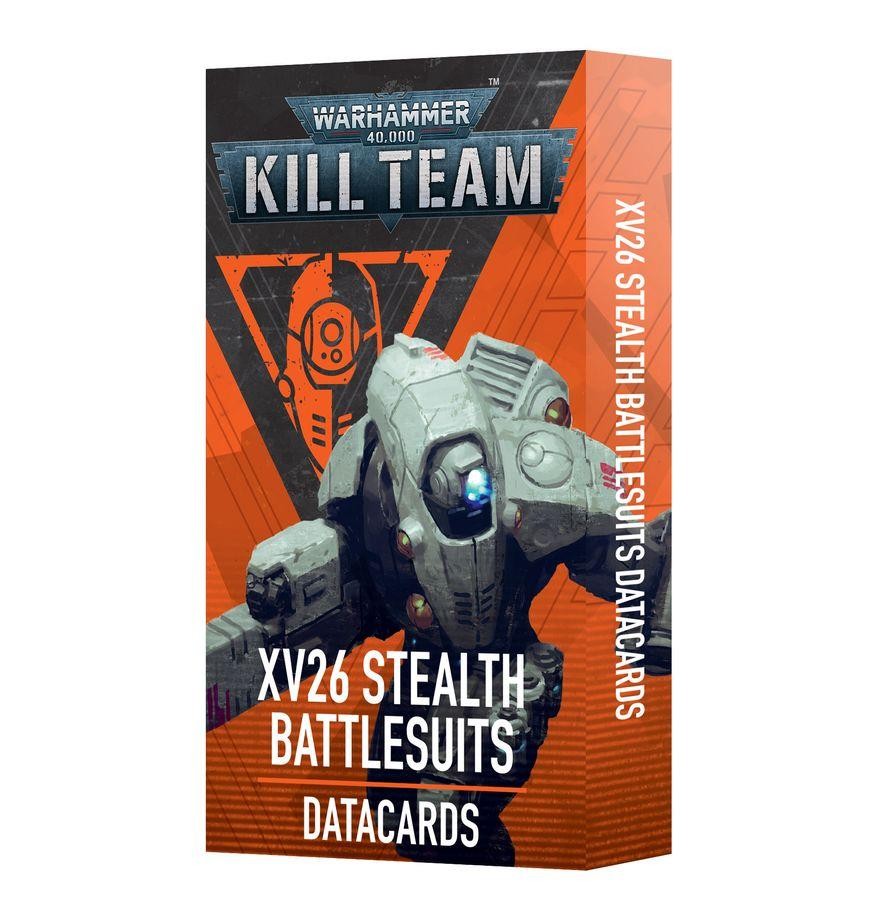 Warhammer 40k: Kill Team - Datacards - XV26 Stealth Battlesuits (Eng)