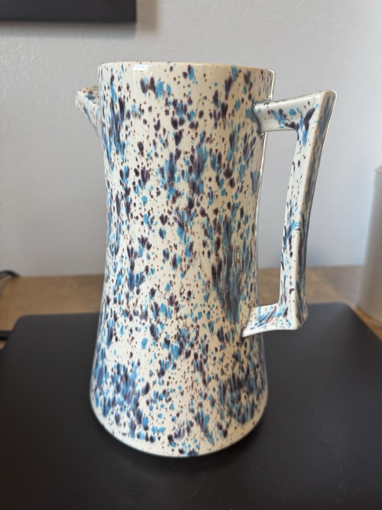 Vintage Speckled Pitcher Mid Mod?