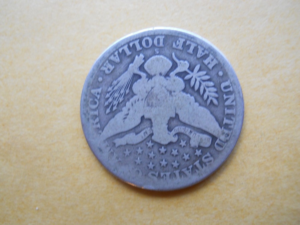 1913 S Barber Half Dollar Vtg Silver