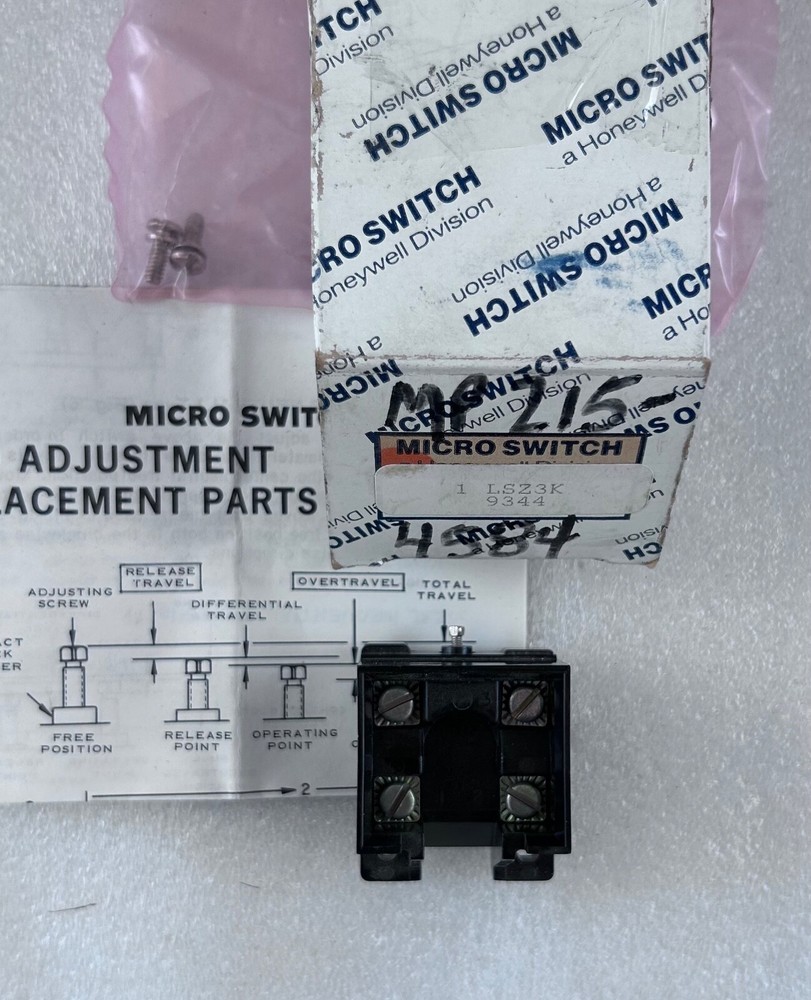 HONEYWELL LSZ3K MICRO SWITCH