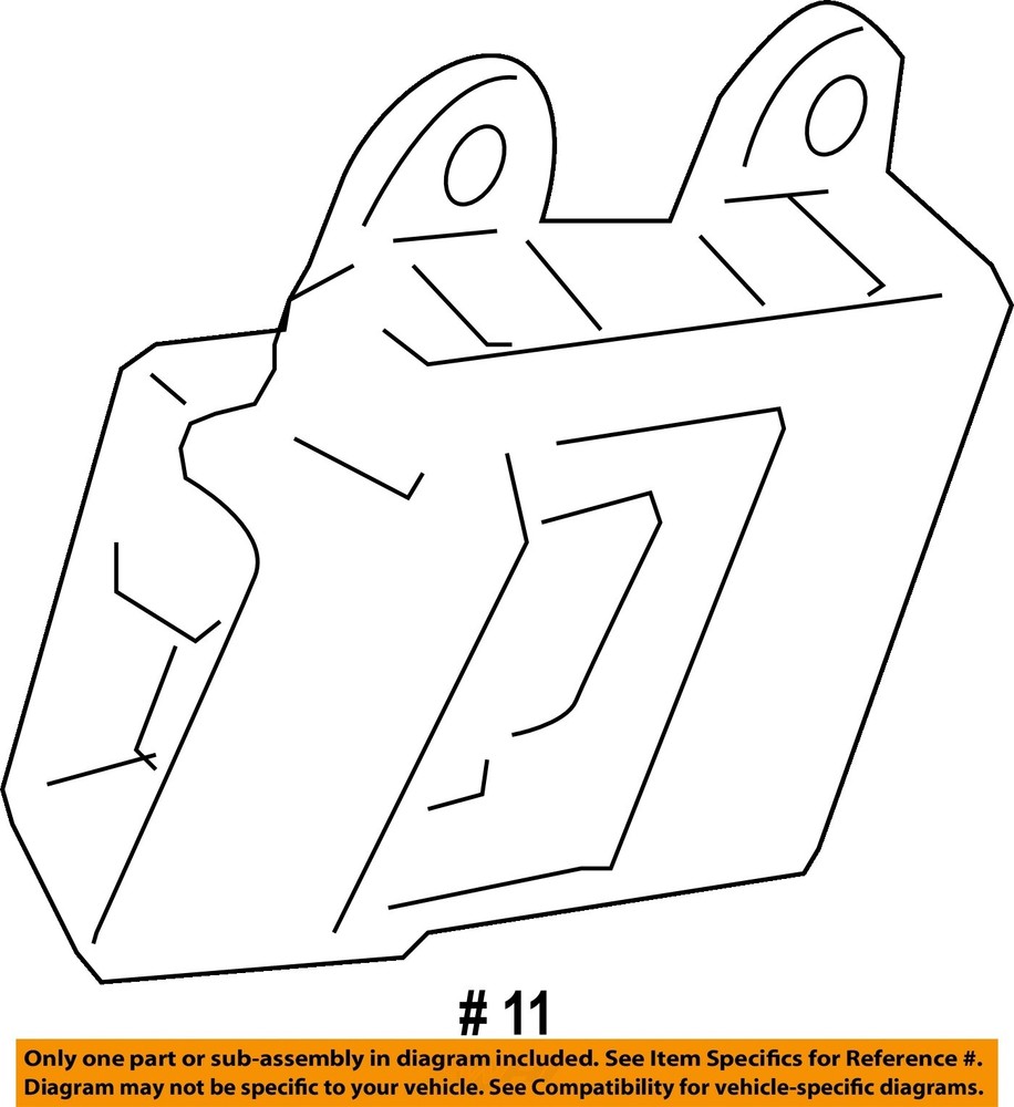 Cadillac GM OEM Parking Backup Back Up Reverse Distance-Control Module 20920237