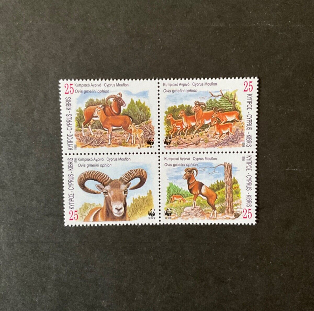 Stamps Cyprus Scott #923a never hinged