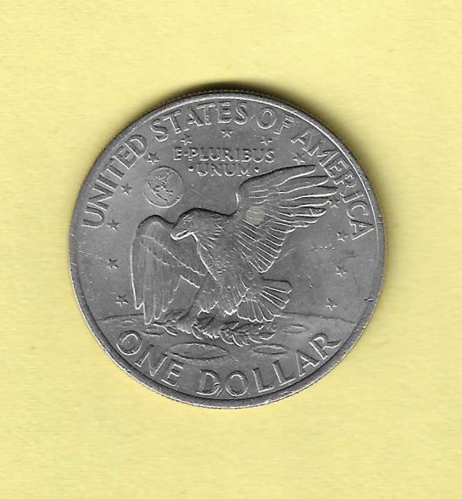 1971 - P Eisenhower Dollar EF-40