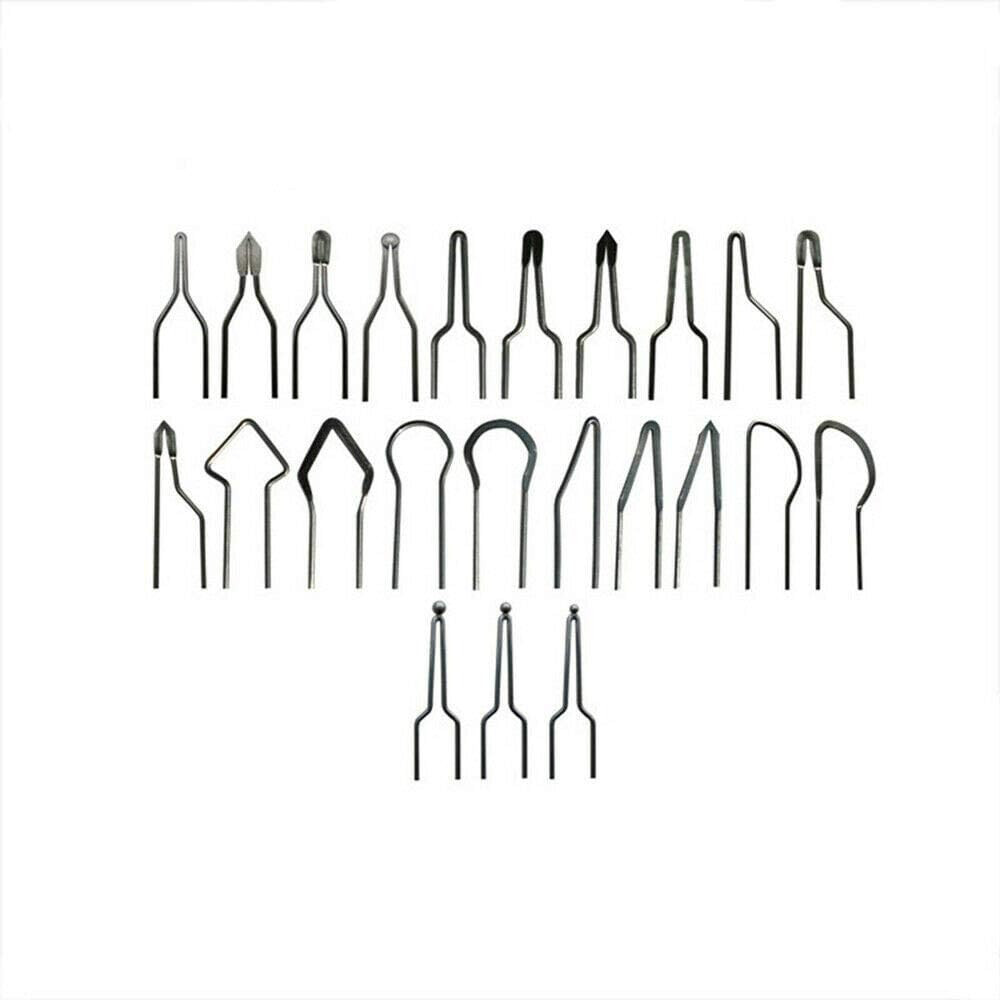 23Pc for 30-50W Adjustable Wood Burning Machine Pyrography Wire Tips Nibs Set