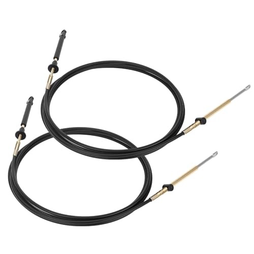 0173114 2 Pcs Throttle Shift Remote Control Cable Compatible with Johnson