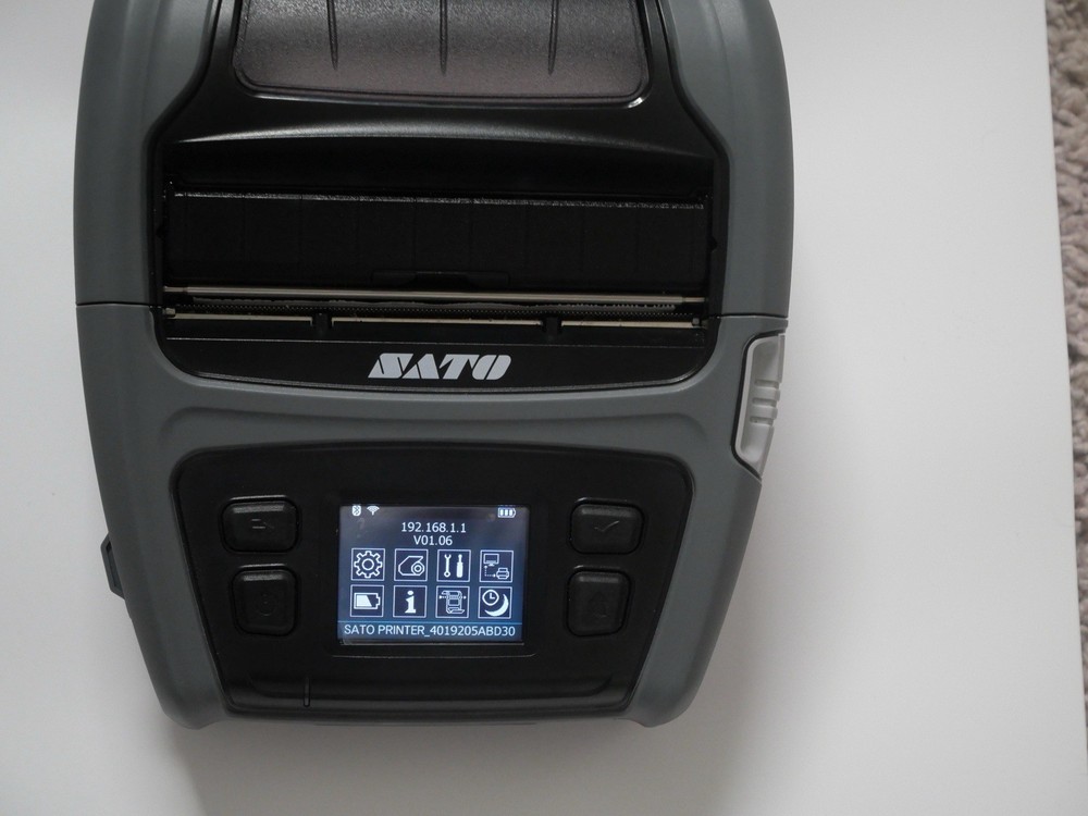 SATO PV4 Barcode Label Printer WWPV41280 with Label Rolls