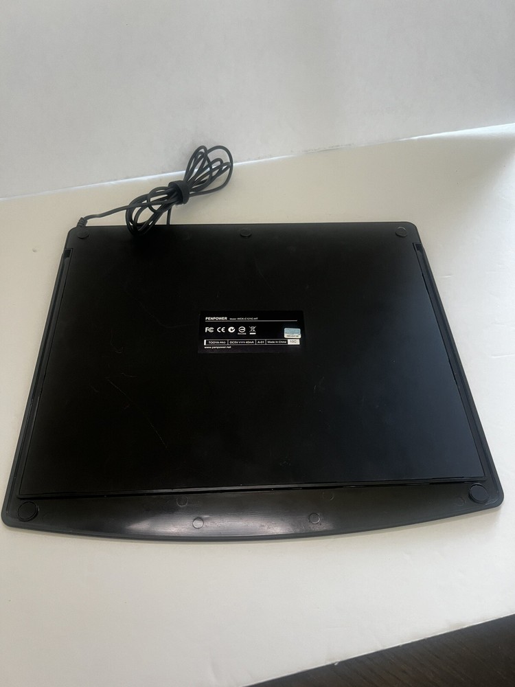 Tooya Pro Professional Graphic Tablet Complete Adobe Elements 7 Slim USB W/ Pen