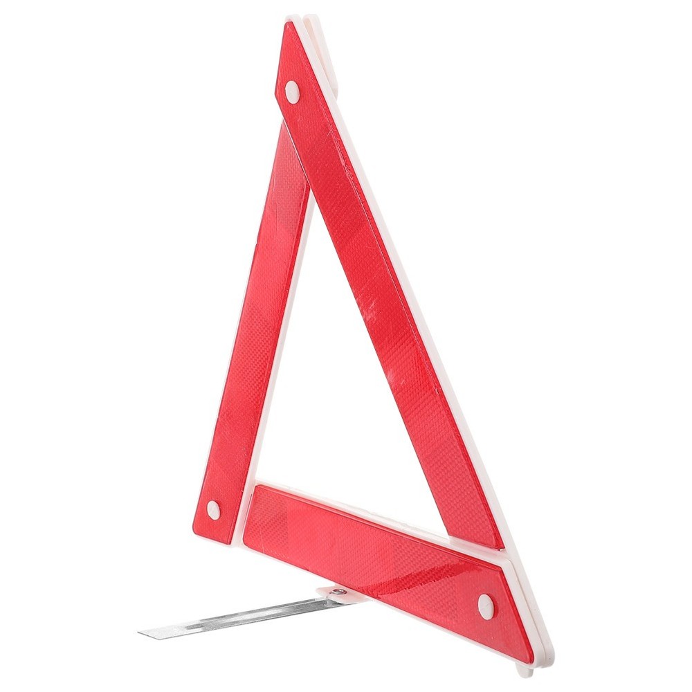 Folded Triangle Warning Sign Roadside Safety Triangles Reflective