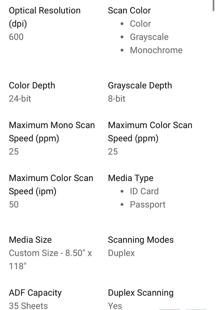 Xerox XD-COMBO Flatbed Scanner