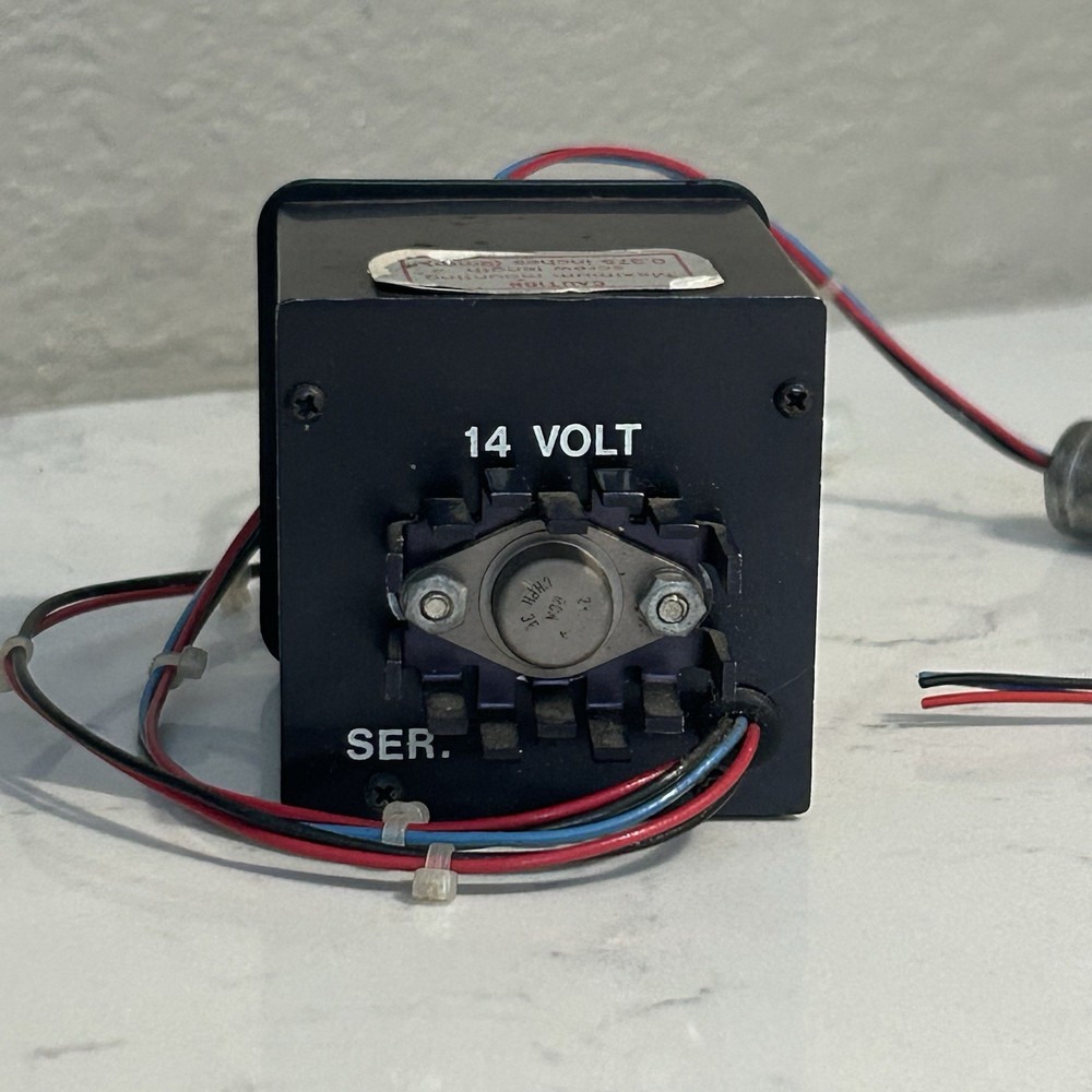 DAVCO M811A DIGITAL AIRCRAFT CHRONOMETER CLOCK TIMER + Yellow Tag