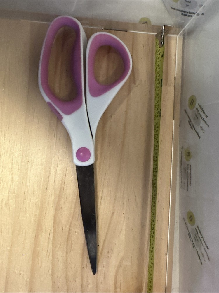 Scotch Precision Ultra Edge Titanium Scissors 8.5” w/ Soft Grip