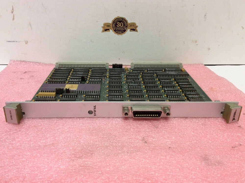 National Instruments VME module SysFail GPIB-1014 assy# 180155 controller card