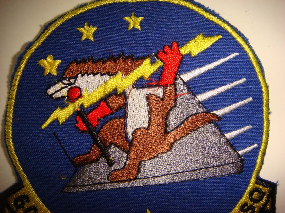 USAF 6010th WILD WEASEL SQUADRON, VIETNAM WAR PATCH