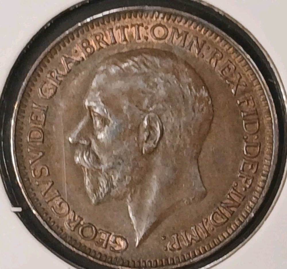 1936 Great Britain Farthing AU+