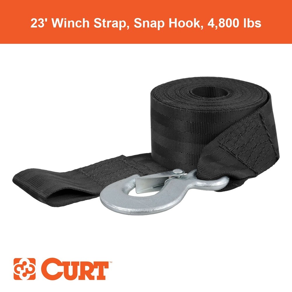 23' Winch Strap with Snap Hook (4,800 lbs.)