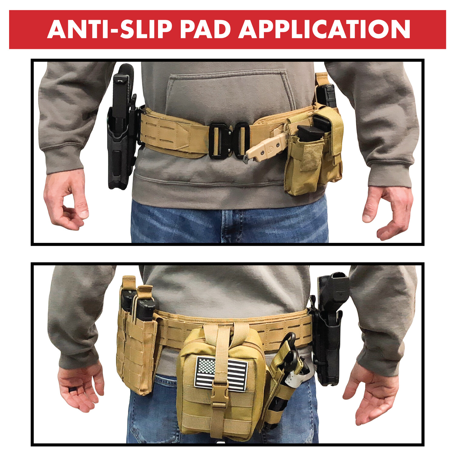 Bear Armz Tactical Battle Belt | Molle Riggers Belt | War Belt | Heavy Duty Pad