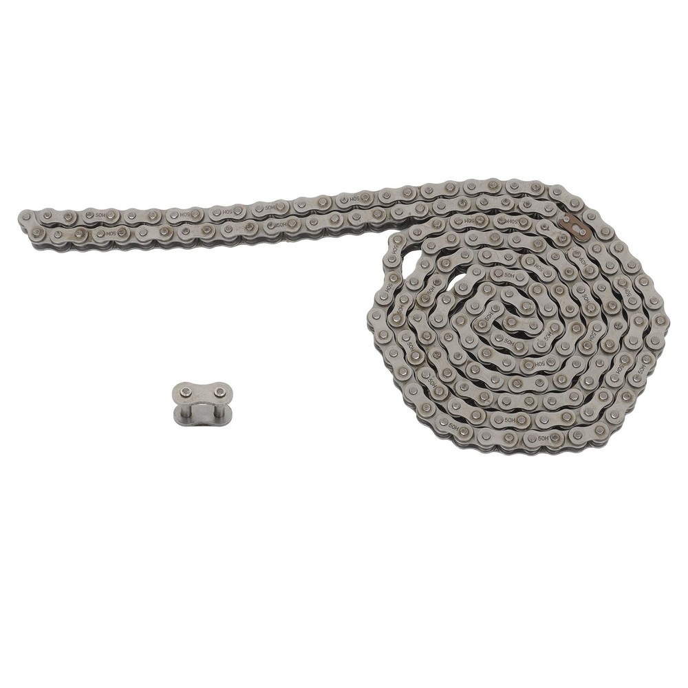 #50-2 Duplex Roller Chain 10 Feet with 2 Connecting Link
