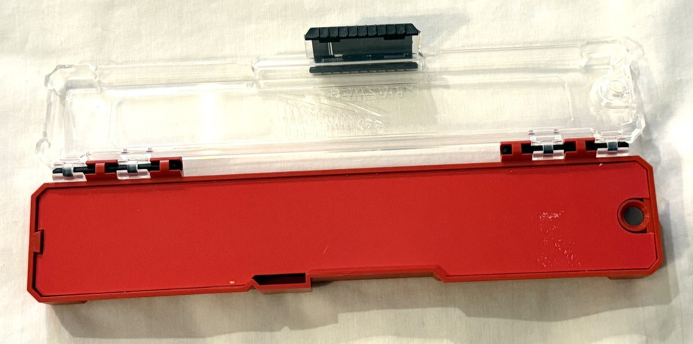 Milwaukee Sawzall Blade Storage Box Plastic Empty Workshop Equipment Tools