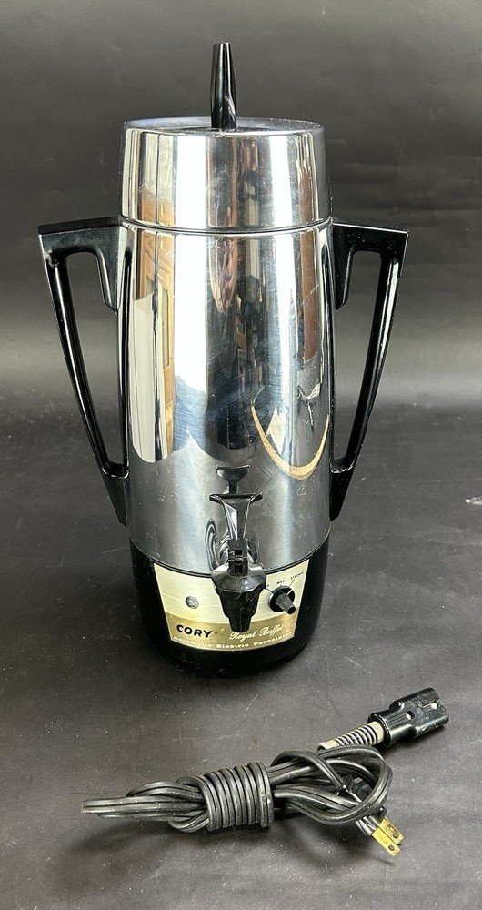 Vintage CORY Royal Buffet Electric Automatic Coffee Percolator Model A20P