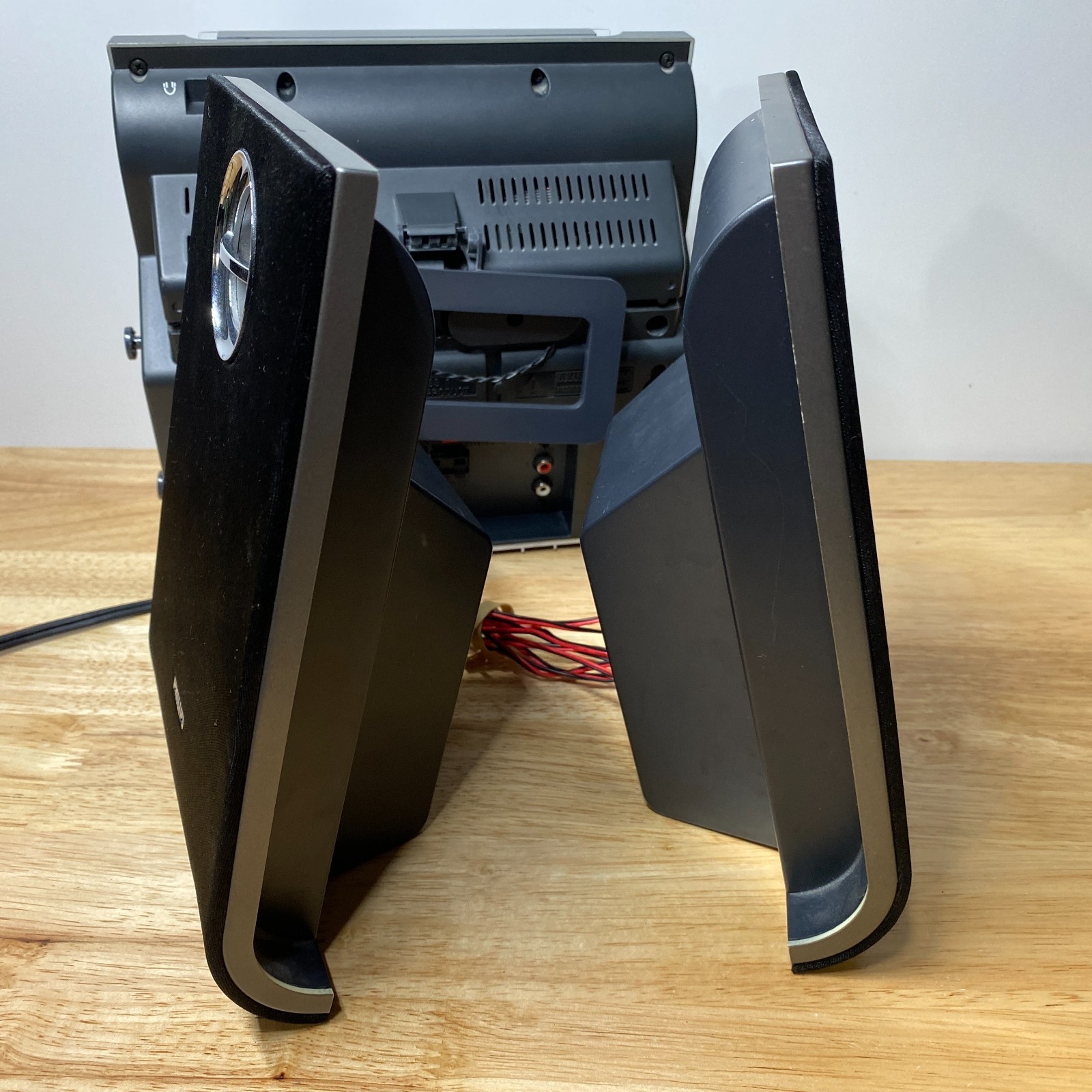 Philips MC235B/37 Micro Shelf Stereo System CD AM/FM w/ Speakers Tested Works