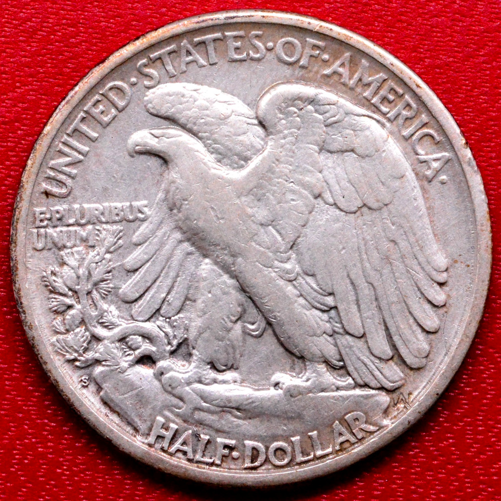1918-S WALKING LIBERTY HALF