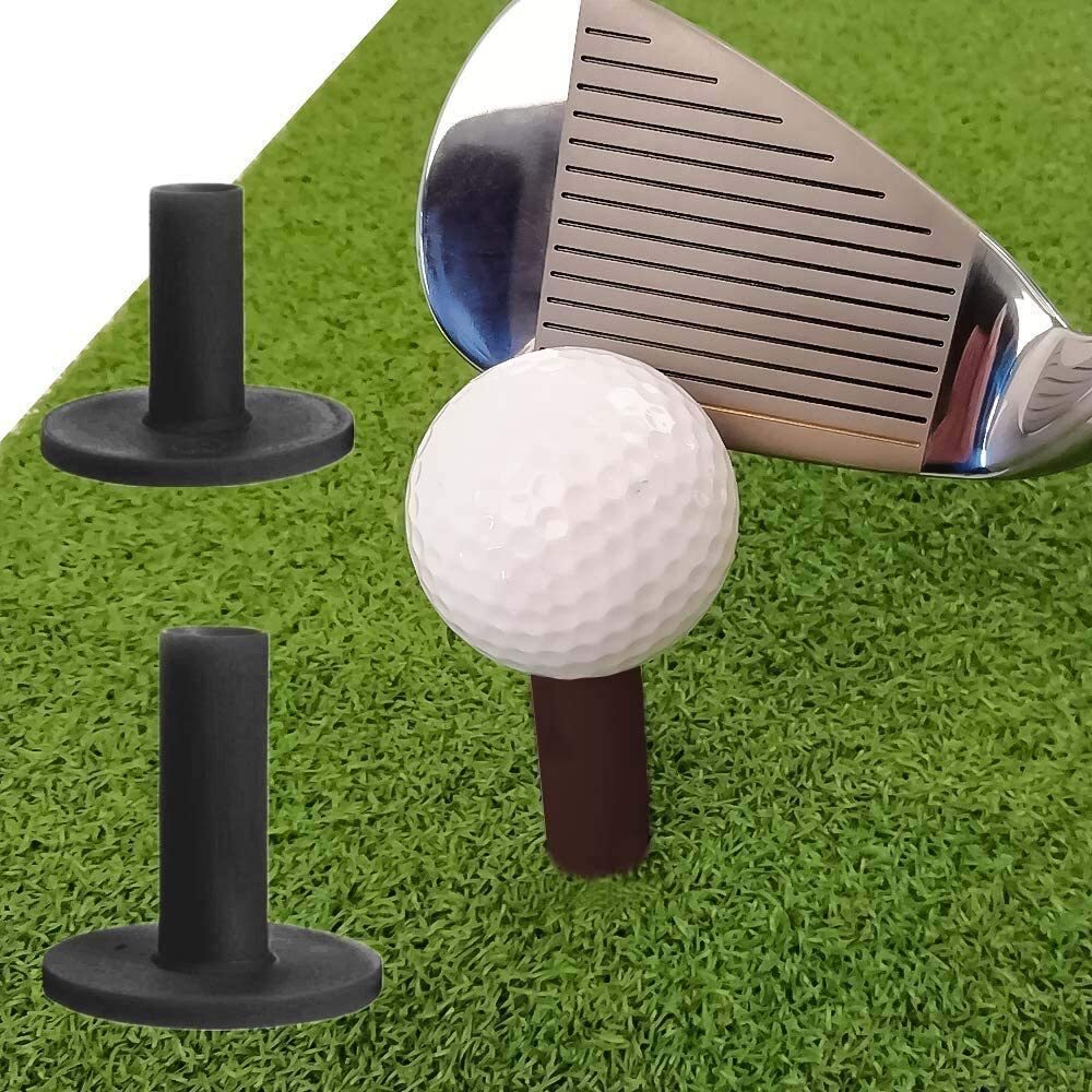 Golf Tees Rubber Driving Range Mat Holder Value 5 Pack Size 1.5" 2"
