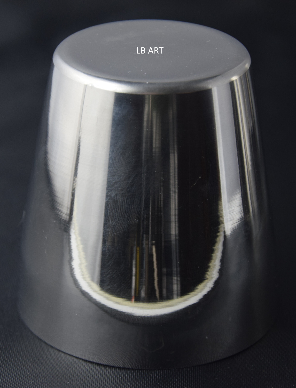 Small 3" Tall Stainless Steel Fused Glass Drape Floral Former Slumper Mold