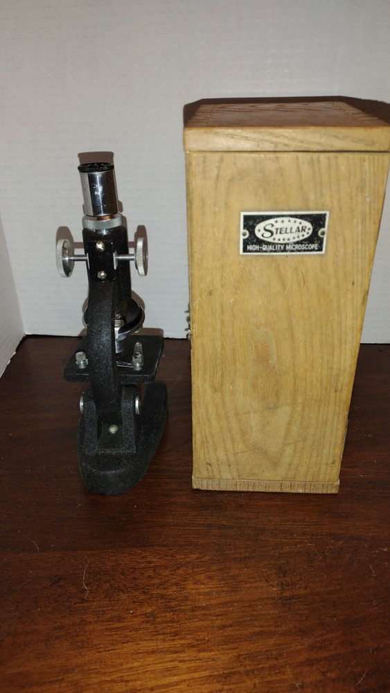 Vintage Stellar Microscope