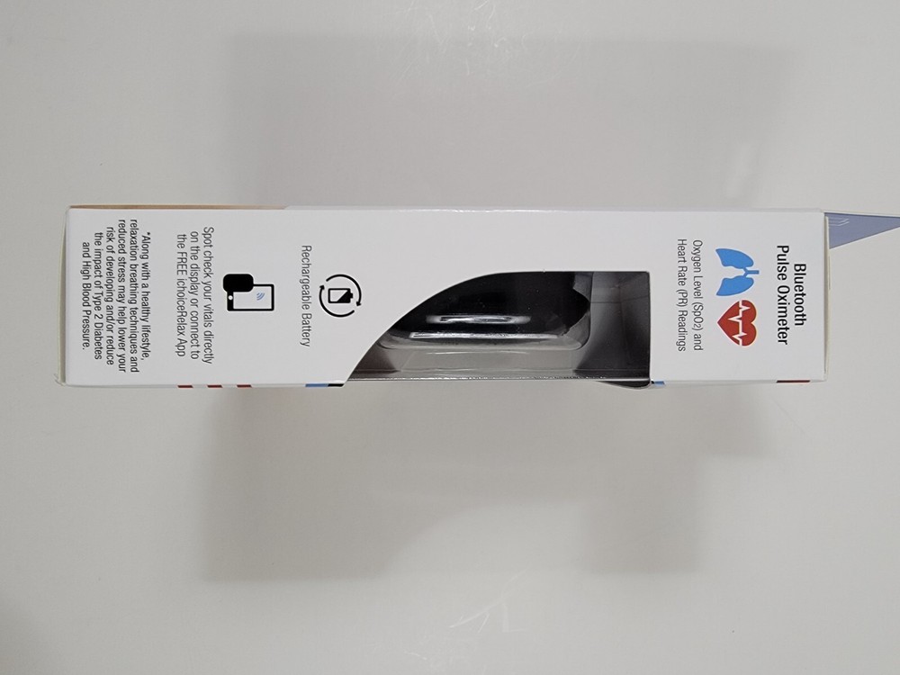 iChoice Smart Pulse Oximeter+relaxation coach