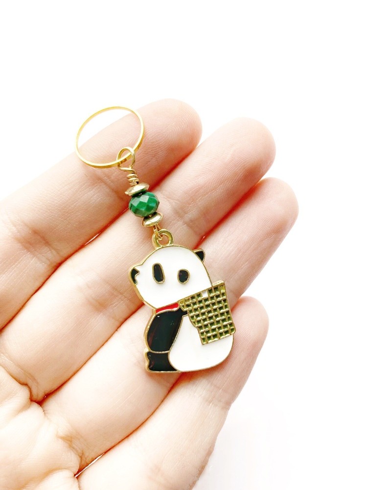 Panda Stitch Markers For Knitting