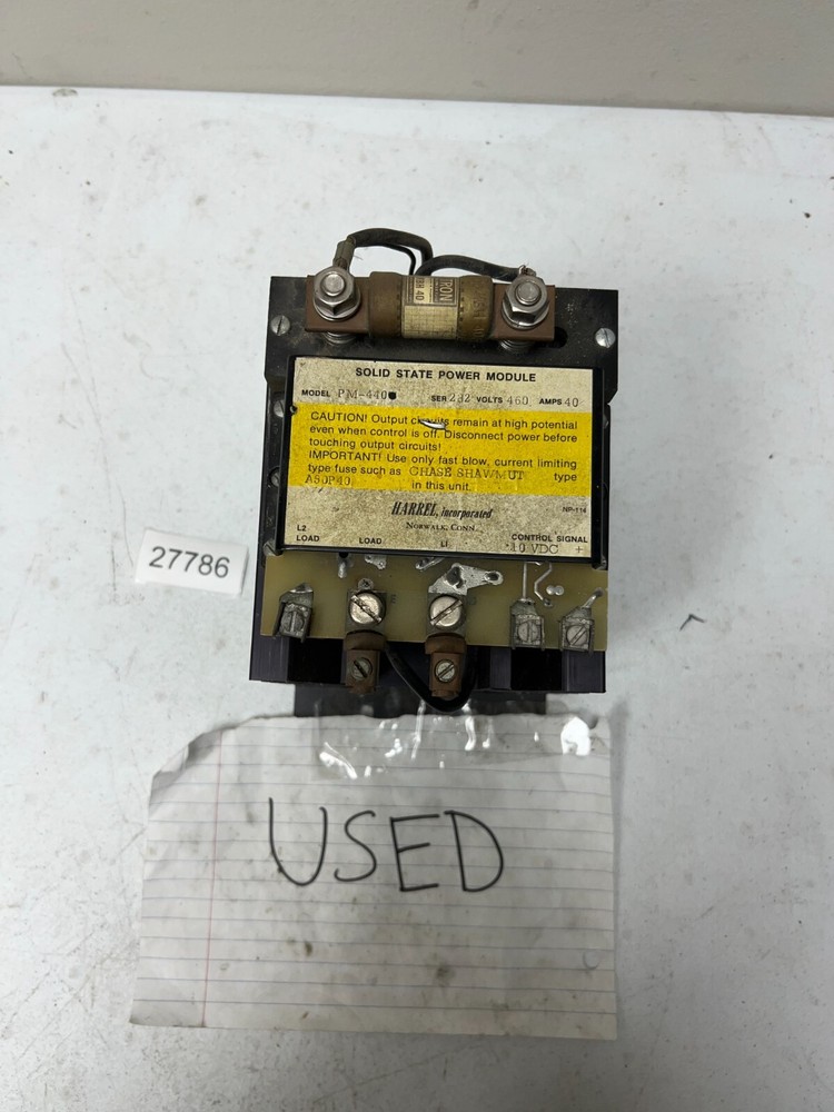 Harrel PM-440C Solid State Power Module 40 Amp, 460V
