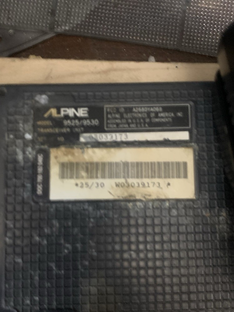 Alpine 3650 Electronic Active Dividing Network