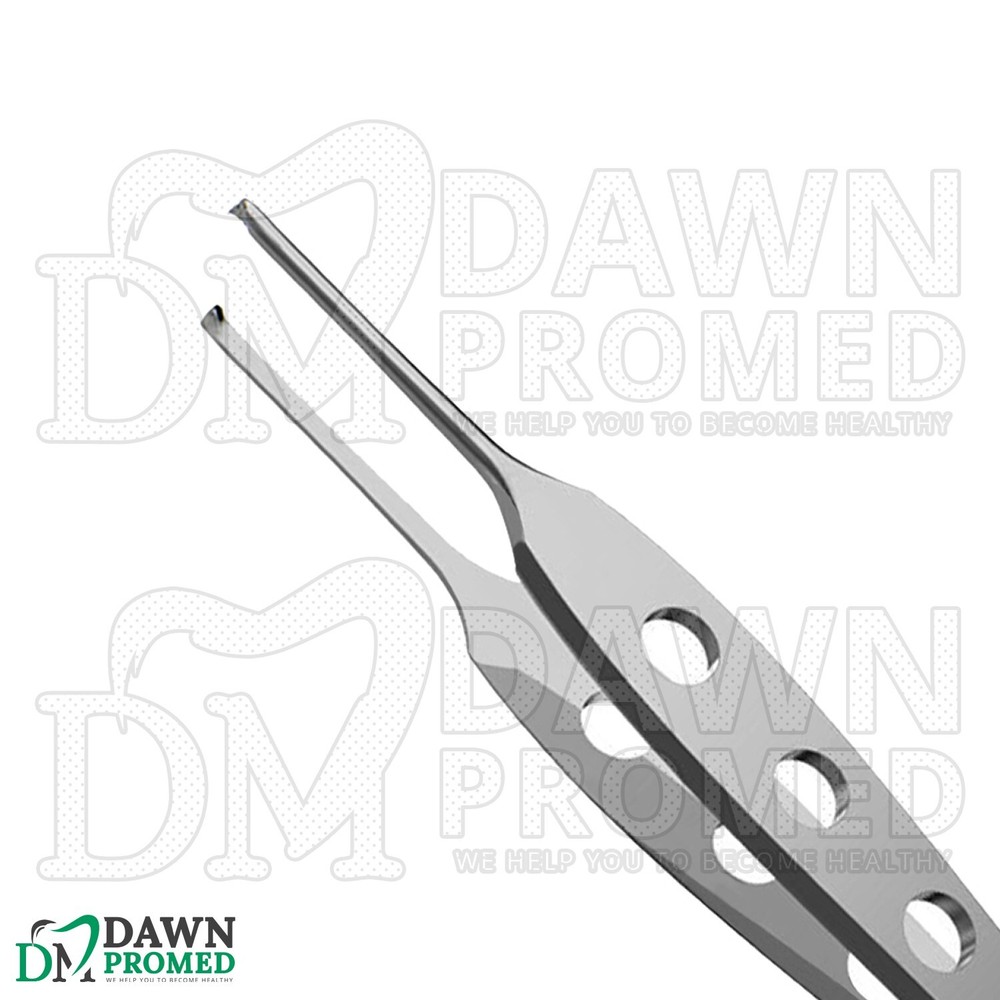Bishop Harmon Tissue Forceps 1x2 Teeth 0.7mm Standard 3.5" Eye Instruments