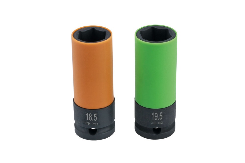 Laser Tools Wheel Nut Socket Set 18.5 & 19.5mm 8618