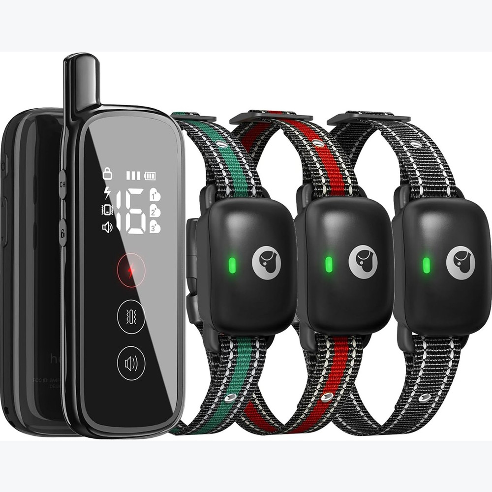 2600 FT Remote Dog Shock Training Collar Remote E-Collar Waterproof Pet Trainer