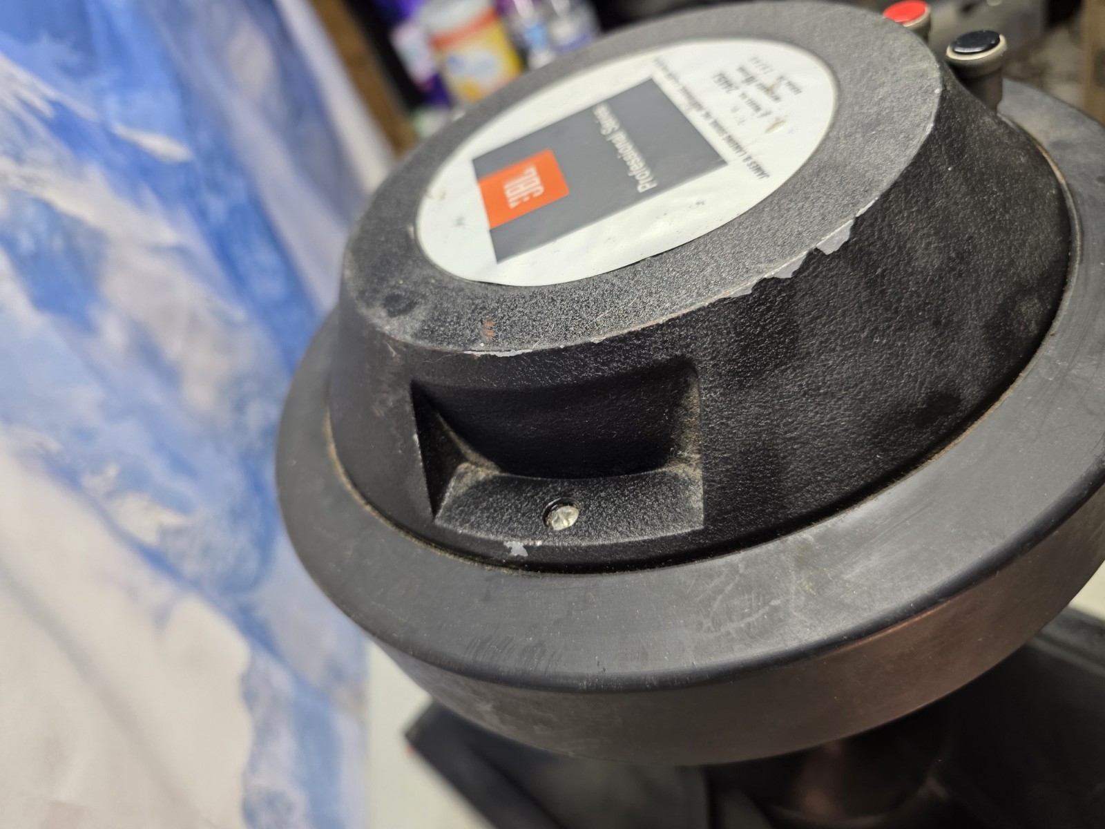 🔥 1 x JBL 2445J 16 ohms HF Horn Driver w/ 2380 Flare 2" Dia Professional Series