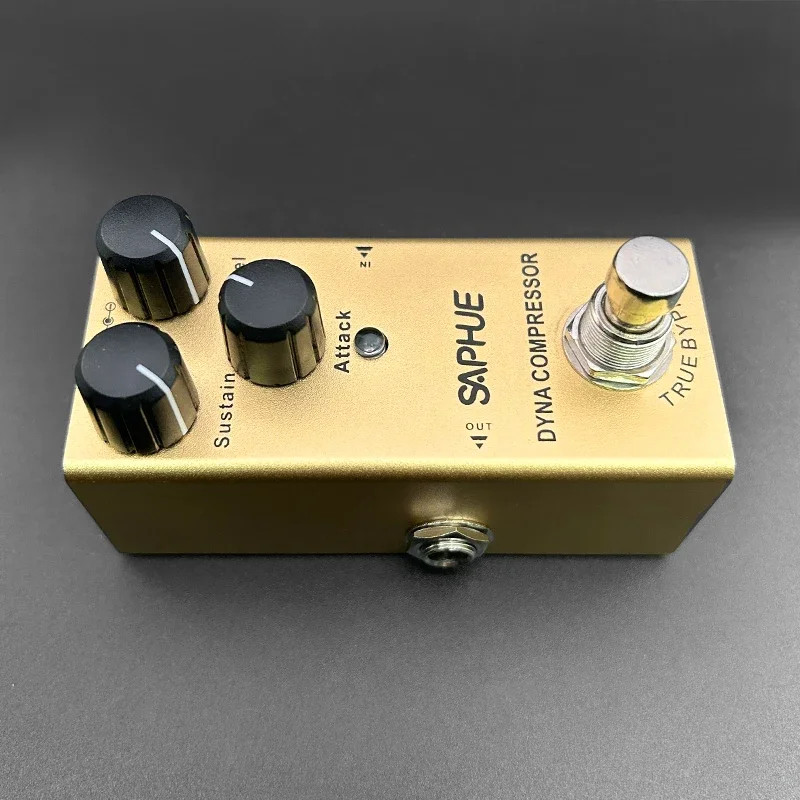 Compression pedal Sustain/level/attack knobs Classic pedal mini